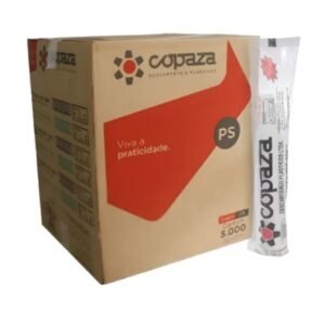 Copo Descartável 50 Ml BRANCO Copaza Cx. C/ 5.000 Un.